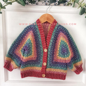 Aurora Hexagon Cardigan