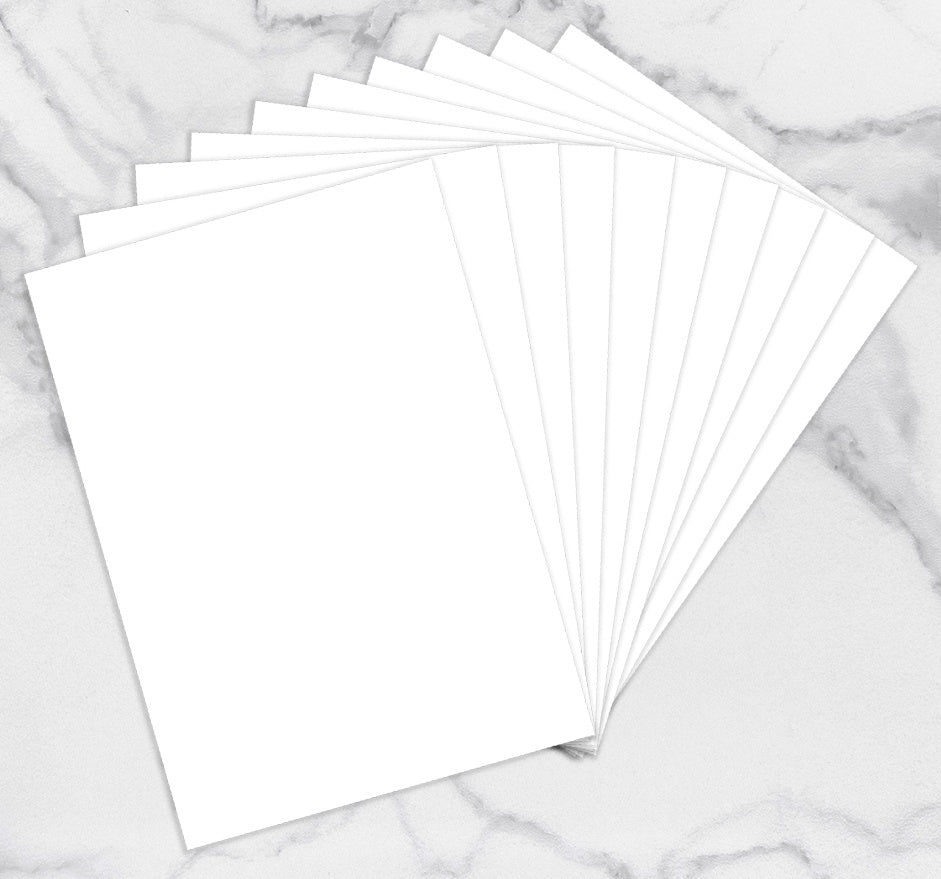 Artdeco Creations Couture Creations Alcohol Ink White Yupo Paper 10/Pkg - 5"X7"