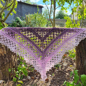 Triangular Scarf "Algea"