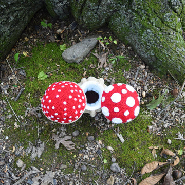 Mushroom and Caterpillar
