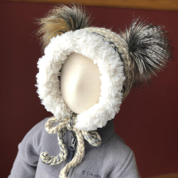 Double Pom Bonnet