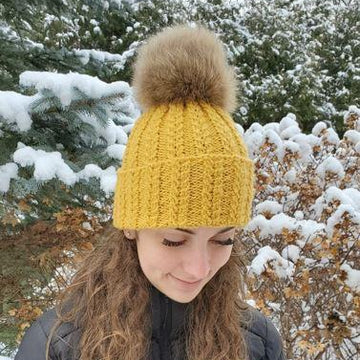 Sunshine Bay Cable Hat & Neck Warmer