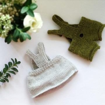 Cute overalls and pinafore