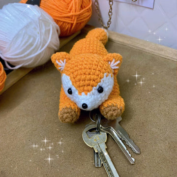 Little Fox Keychain Holder