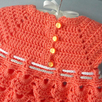 Crochet PATTERN Baby Dress Baptism
