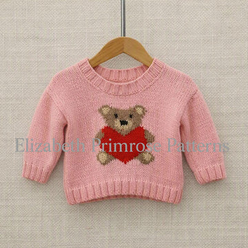 Love Heart Bear Jumper P172