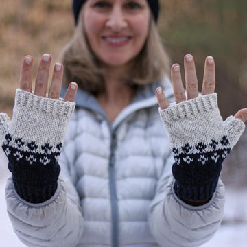 Moon Bloom Mitts