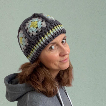 Granny Square Hat