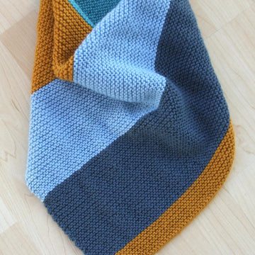 Color Block Bandana Cowl