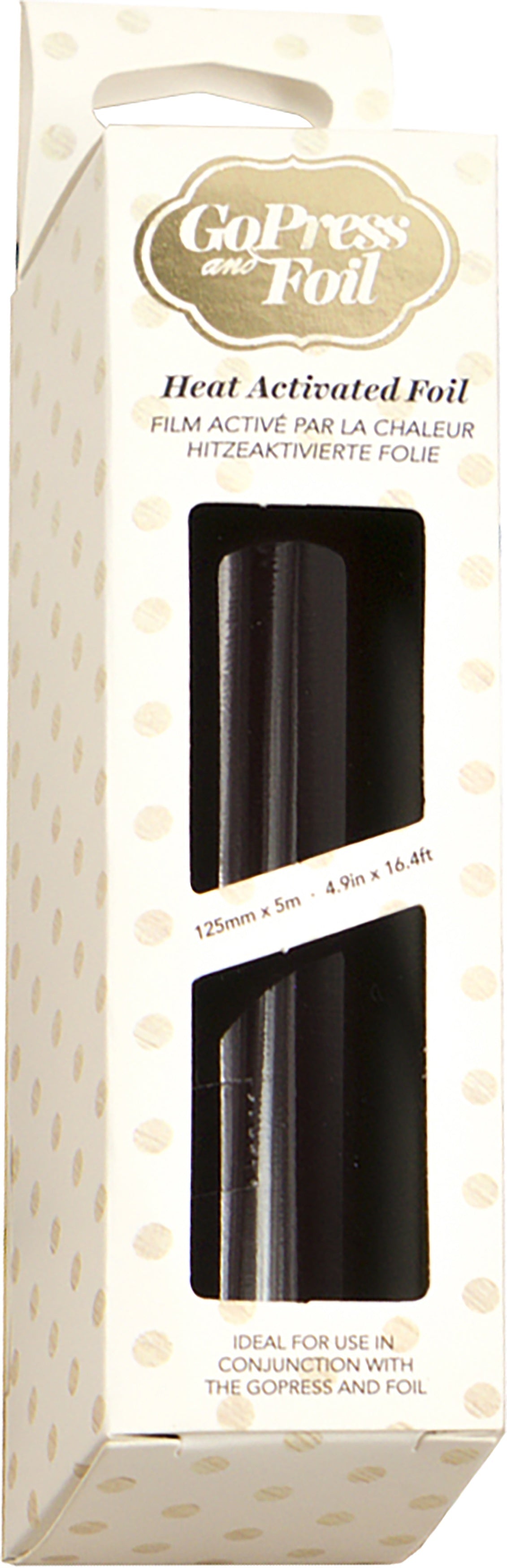 Artdeco Creations Couture Creations Foil 5"X16.4' - Maroon-Dark Mirror Finish