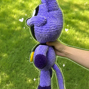CatNap from poppy play time Amigurumi,  Crochet Pattern