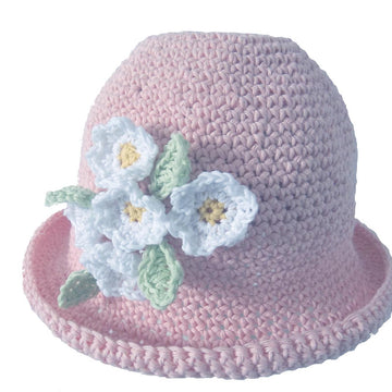 Cotton DK. Daisy Cloche Hat