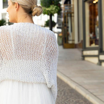 Glitter bolero for brides