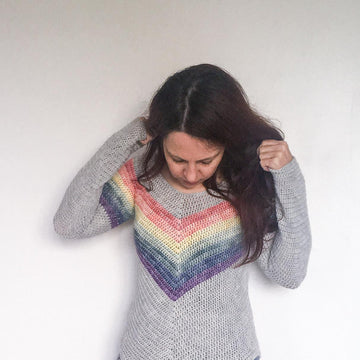 Rainbow Smiles Sweater
