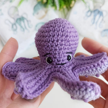 Octopus crochet pattern, easy crochet amigurumi octopus pattern