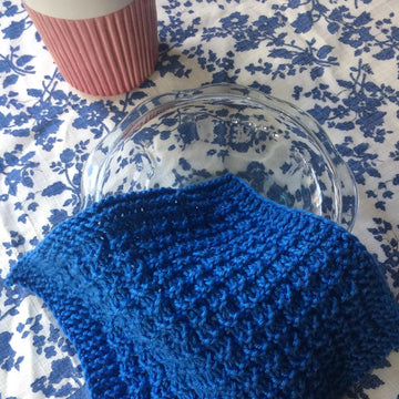 Waffle dishcloth