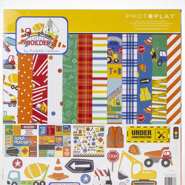 Photoplay Paper PhotoPlay Collection Pack 12"X12" - Little Builder