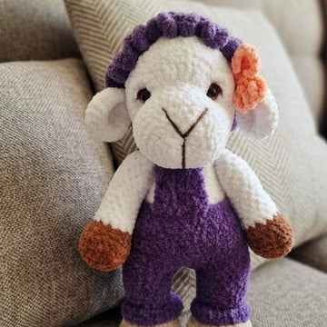 "Sophie the Sheep Crochet Pattern".