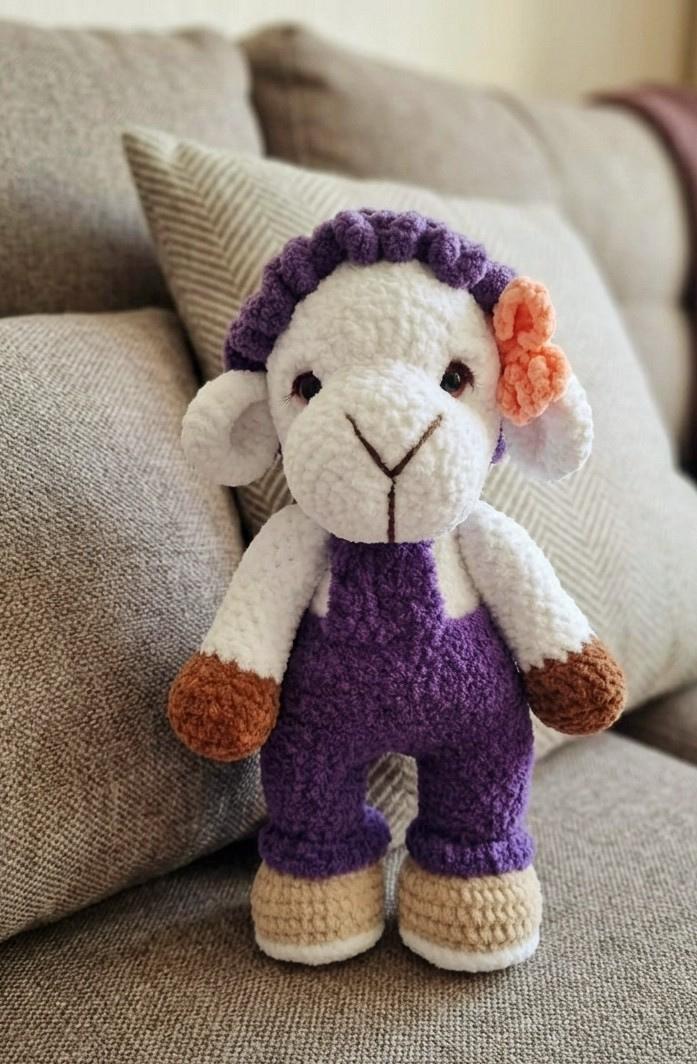 "Sophie the Sheep Crochet Pattern".