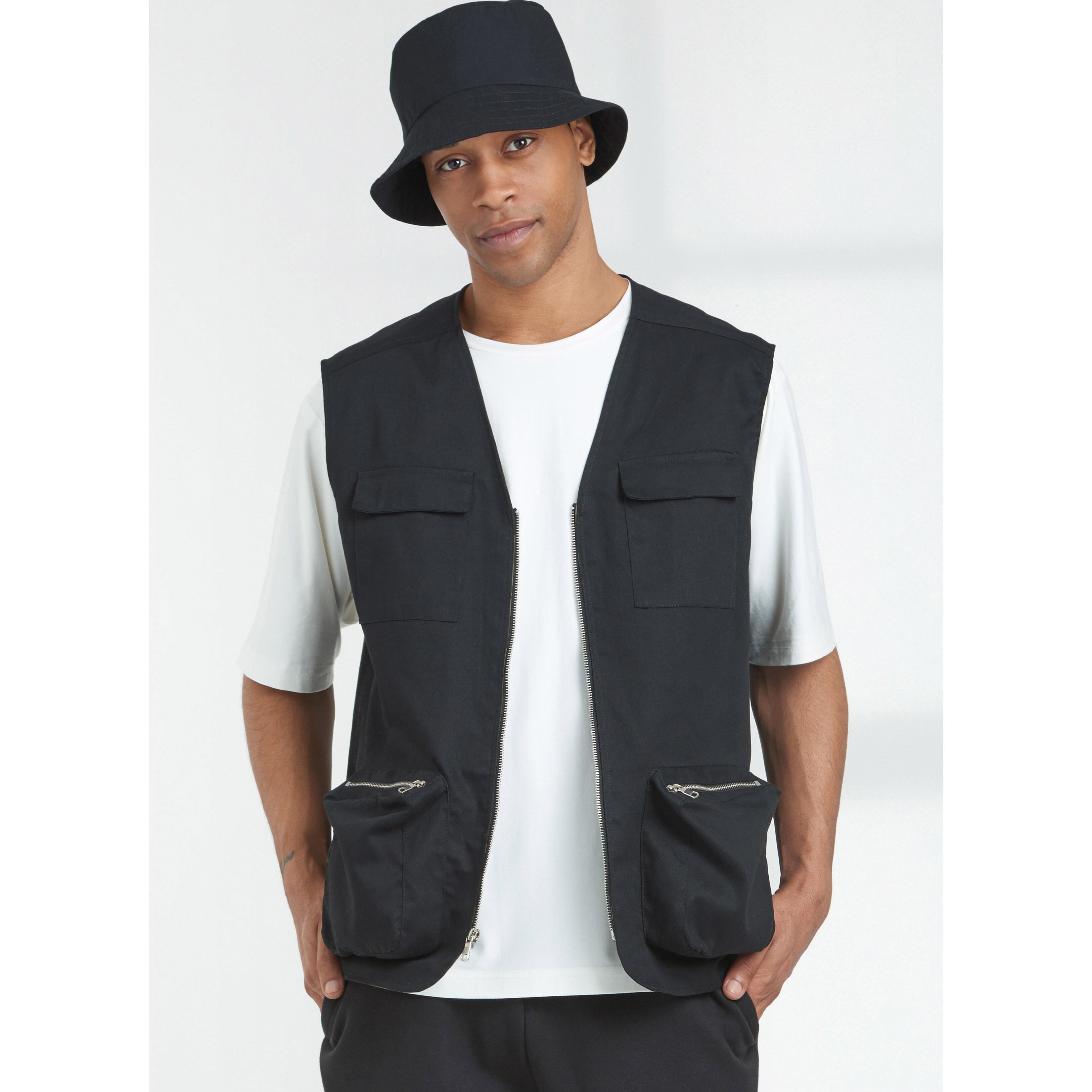 Simplicity Men's Knit Top, Vest and Hat S9651 - Sewing Pattern