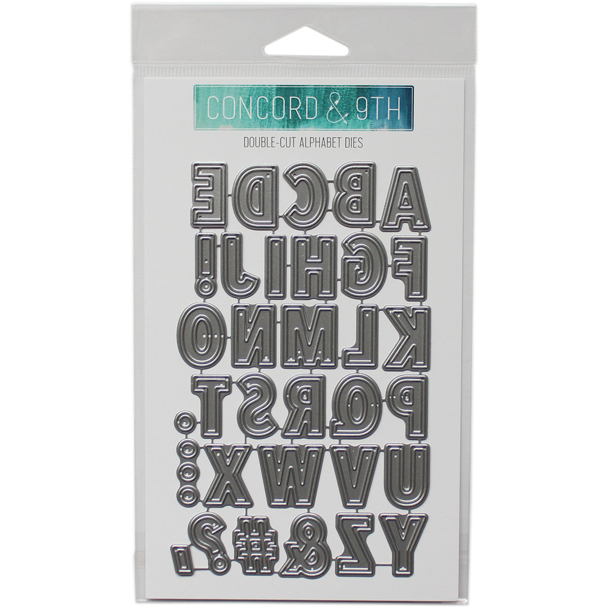 Concord & 9th Dies - Double-Cut Alphabet