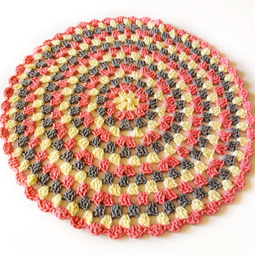 Crochet Circle Granny Doily