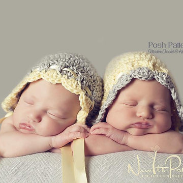 Vintage Style Crochet Baby Bonnet Pattern 149