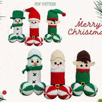 3in1 Surprise Christmas Crochet Pattern Bundle