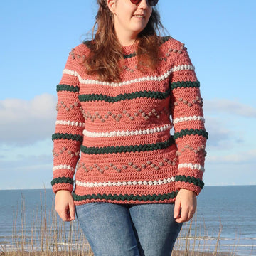 Beads and Bobbles Sweater