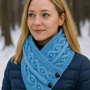 Celtic twist Neckwarmer