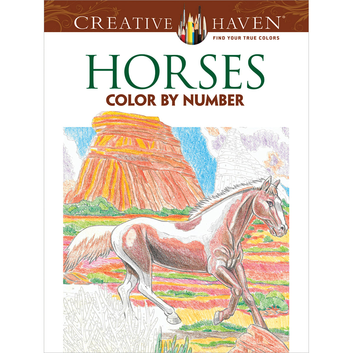Dover Publications - Creative Haven: Horses
