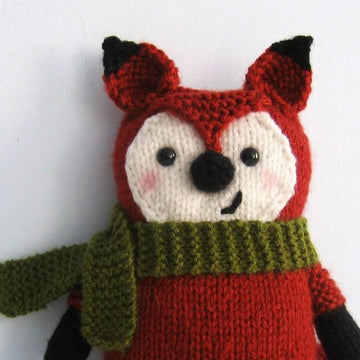 Knit Little Fox Amigurumi Pattern