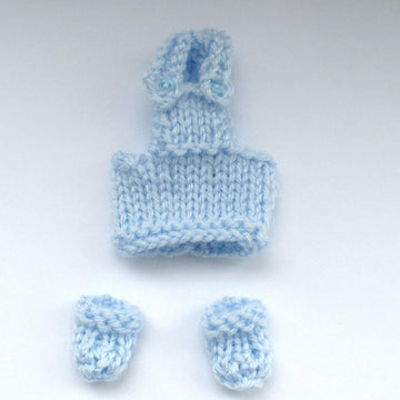 Knitting pattern 4.5 " kelly doll