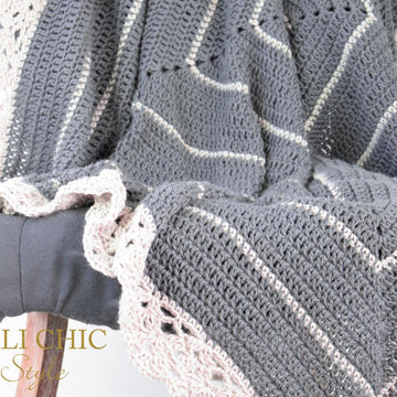 Canterbury Crochet Throw Blanket #605