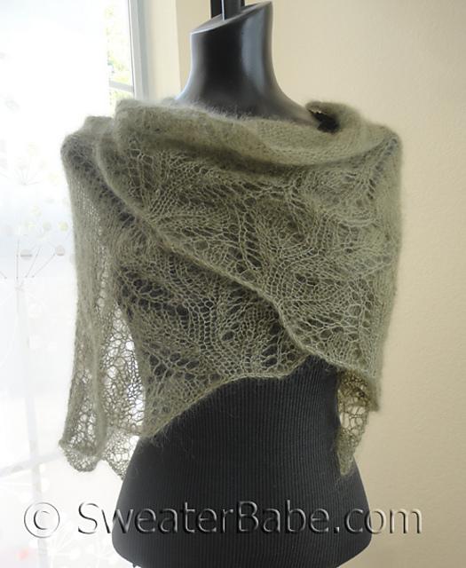 #151 Samantha Featherweight Lace Shawl