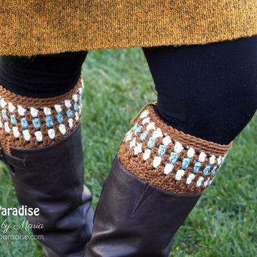 Diamonds and Gems Fingerless Gloves & Boot Cuffs