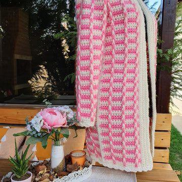 Crochet cozy cardigan for winter