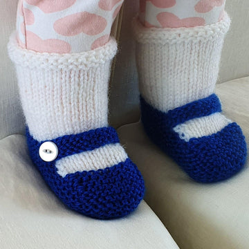 Vanessa - Baby shoe with attached sock