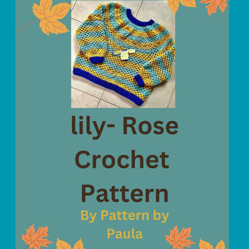 Lily - Rose jumper pattern