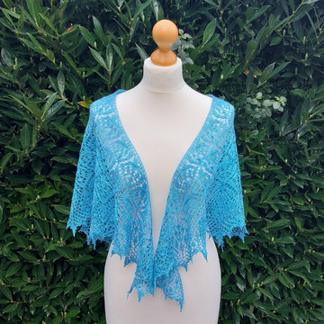 Wildflowers shawl