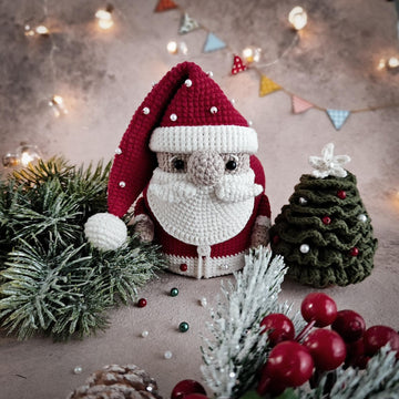 Santa and Christmas Tree