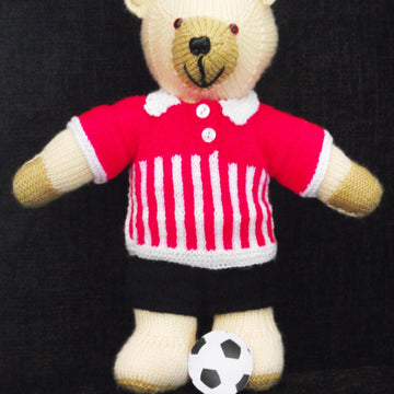 14" Teddy Bear completed with wardrobe