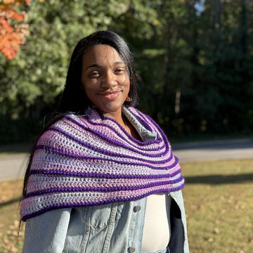 Slope Boho Crochet Cowl