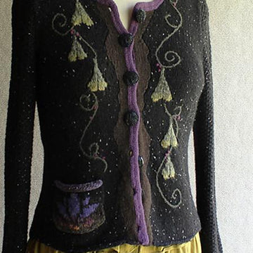 Ginkgo and Lotus Little Fitted Jacket