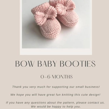 Bow Baby Booties