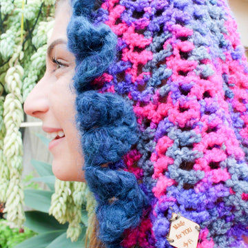 Boho Fringed Hood