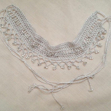 Crocheted choker