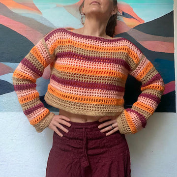 Peaches and Cream Crop Top