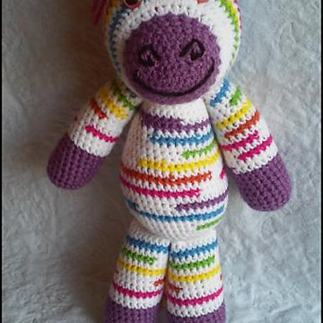 Riley the Rainbow Zebra