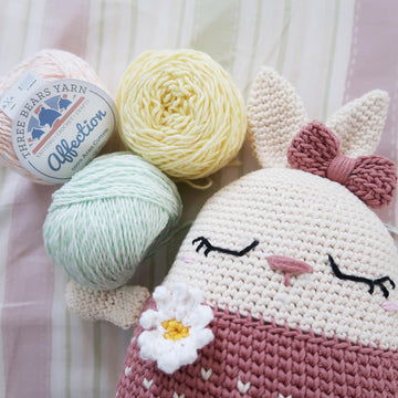 Brigitte the Rabbit Amigurumi